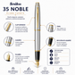 Pluma Fuente Scrikss Noble 35 Cromo Oro
