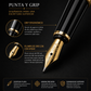 Pluma Fuente Scrikss 38 Honour Negro Oro Con Estuche