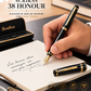 Pluma Fuente Scrikss 38 Honour Negro Oro Con Estuche
