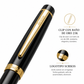 Pluma Fuente Scrikss 38 Honour Negro Oro Con Estuche