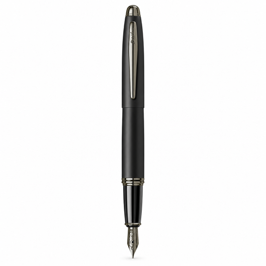 Pluma Fuente Scrikss 88 Knight Negro Mate Con Estuche