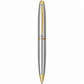 Boligrafo Scrikss 88 Knight Cromo Oro Metalico Con Estuche