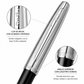 Boligrafo Scrikss 78 Metropolis Negro Cromo Metalico