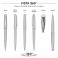 Boligrafo Scrikss 78 Metropolis Cromo Metalico