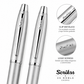 Juego Scrikss Noble 35 Bolígrafo Portaminas Cromo