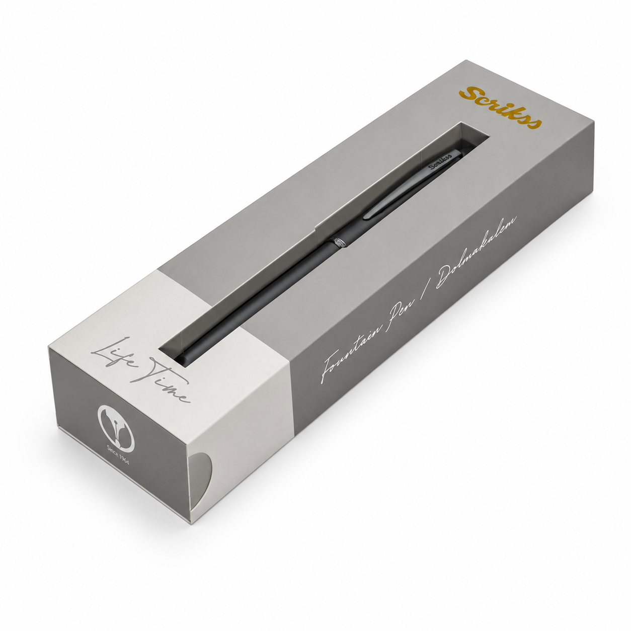 Pluma Fuente Scrikss 78 Metropolis Negro Mate