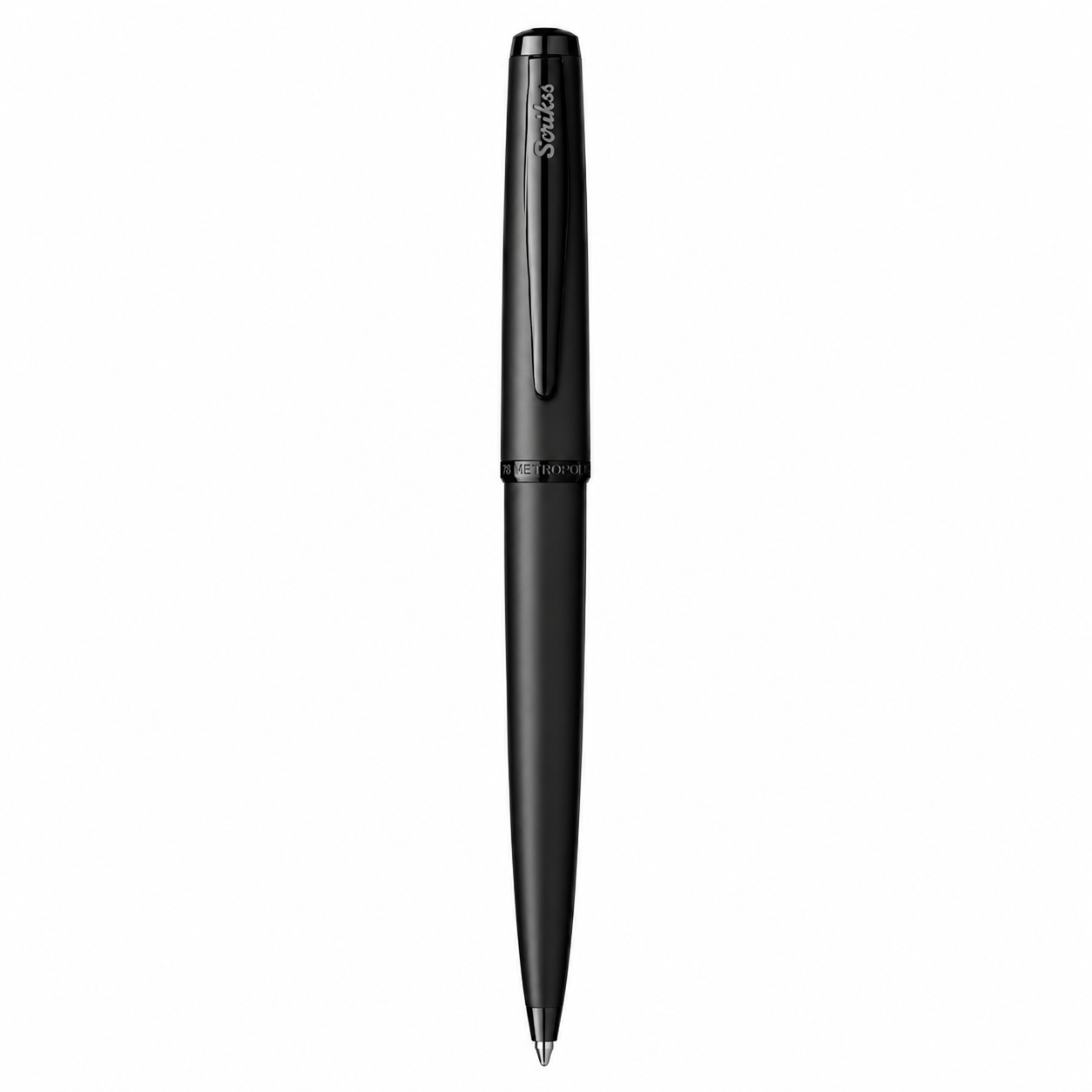 Bolígrafo Scrikss 78 Metropolis Negro Mate