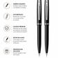 Juego Scrikss 108 Prestige Bolígrafo Portaminas Negro