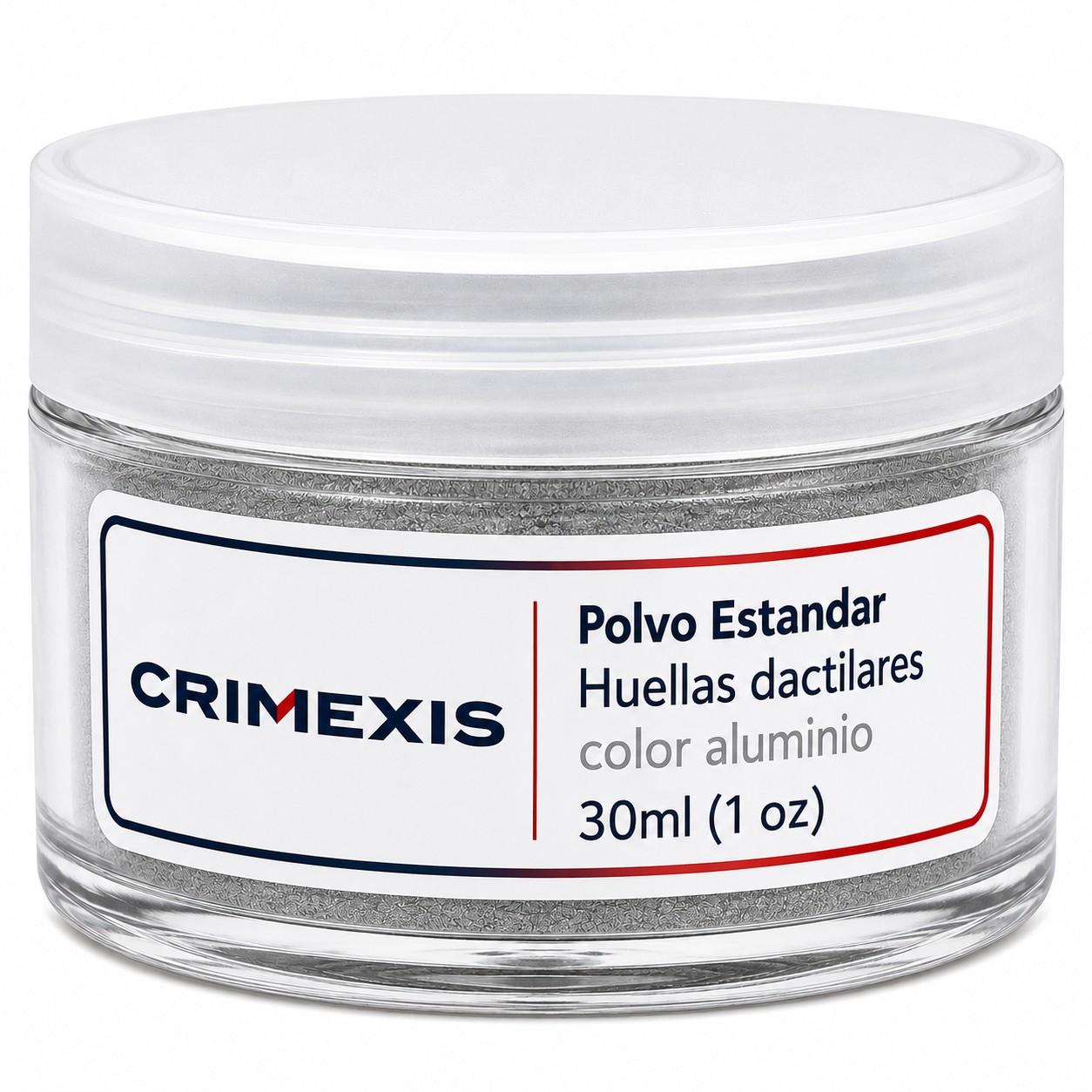 Polvo Para Huellas Dactilares Crimexis Estandar Aluminio Metalico 30ml