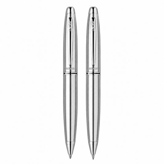 Juego Scrikss Knight 88 Bolígrafo Portaminas Cromado