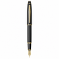 Pluma Fuente Scrikss Noble 35 Negro Mate Dorado con Estuche