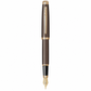 Pluma Fuente Scrikss Oskar 39 Café Oro Rosa con Estuche