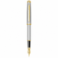 Pluma Fuente Scrikss Oskar 39 Cromo Dorado con Estuche