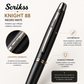 Boligrafo Scrikss Knight 88 Negro Mate Metalico
