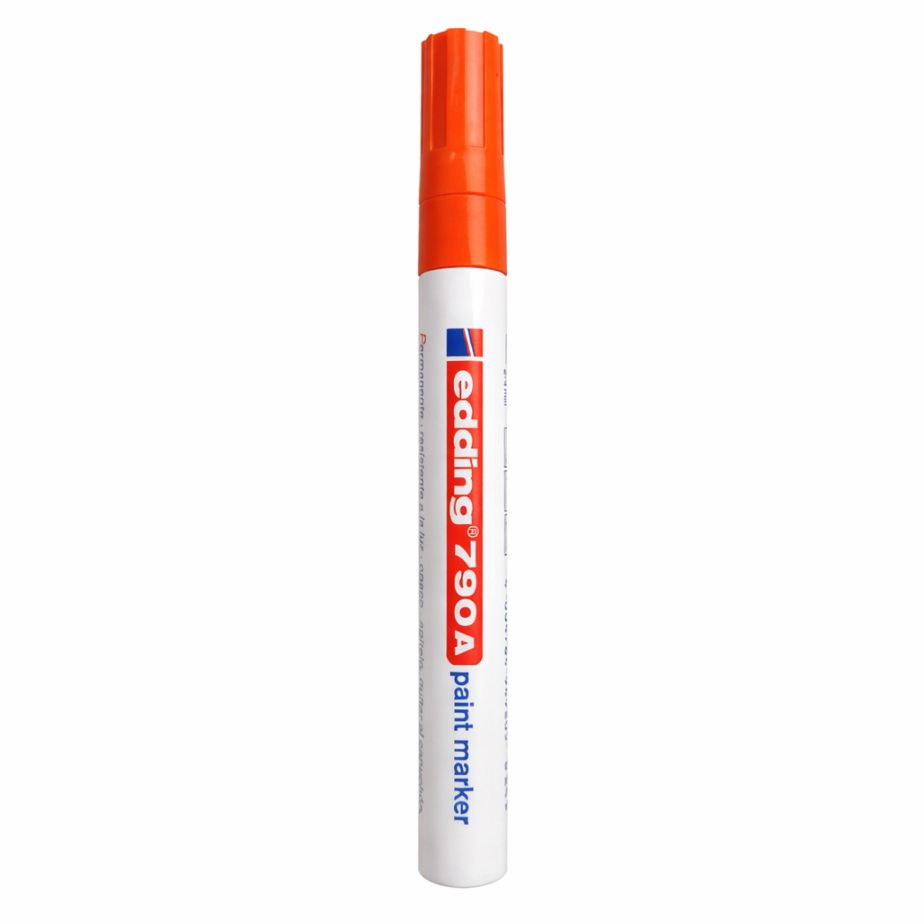 MARCADOR EDDING 790A PERMANENTE TINTA ESPEC 2-4mm