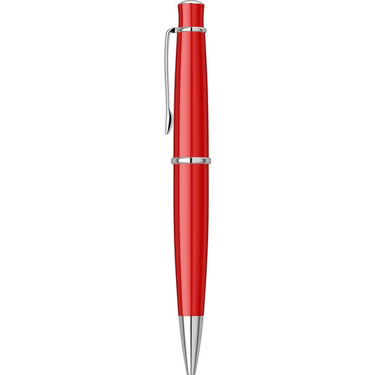 Boligrafo Scrikss 62 Chic Rojo Metalico Tinta Negra