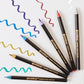 Rotulador Edding 1340-6 Metalicos Brushpen Punta Pincel Flexible C/6 Piezas