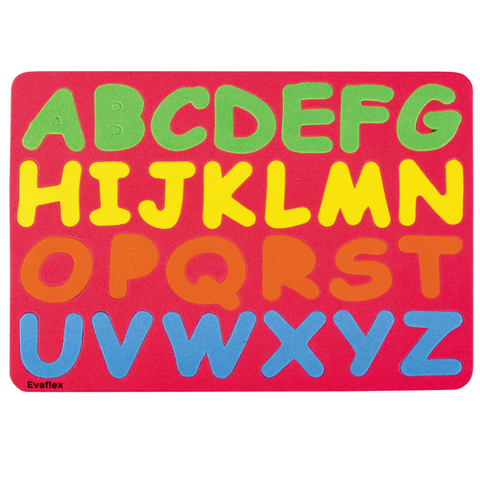 Evaflex Foamy Alphabet Puzzle 20x28cm c/26 pieces 