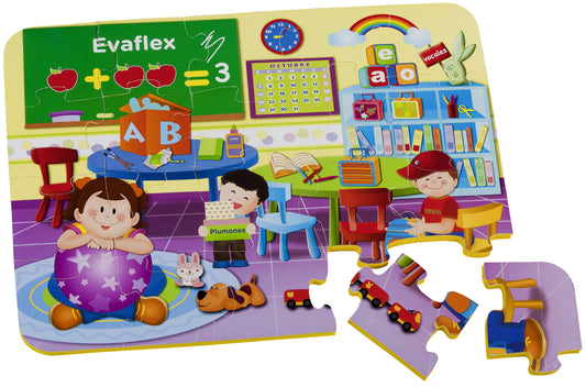 Evaflex Foamy Salon Classes Puzzles 20 Pieces
