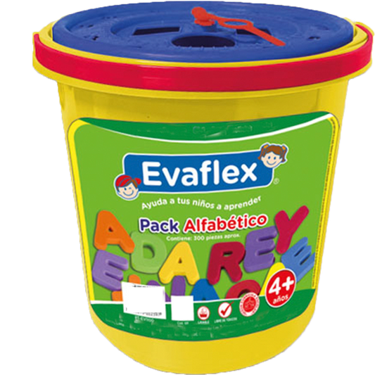 Evaflex Foamy Educational Game Alphabet Pack C/60 Pieces