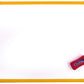Evaflex Children's White Board 42x32cm with eraser
