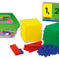 Juego Didactico Evaflex Base 10 Multibase 121 Piezas Matematicas Educativo Escolar Plastico