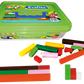 Evaflex Plastic Didactic Game Cuisenaire C/136 Strips