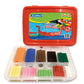 Evaflex Plastic Didactic Game Cuisenaire C/136 Strips