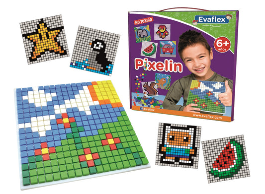 Evaflex Pixelin Didactic Game C/Notebook board YC/1000