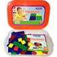 Evaflex Algeoplano Didactic Game C/96 Pieces + Instructions