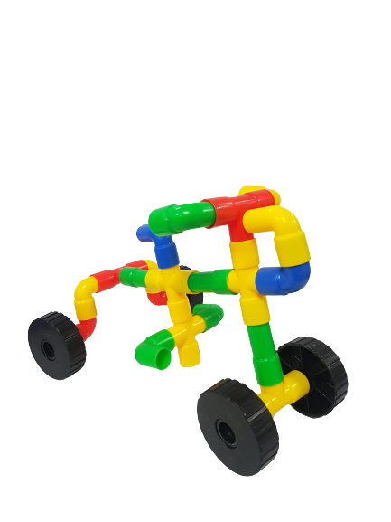 Evaflex Plastic Tubes Connectors Didactic Set C/79 Pieces