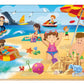 Rompecabezas Madera Evaflex Castillo Arena C/20 Piezas 20x30cm Infantil Didactico Educativo Armable Juego