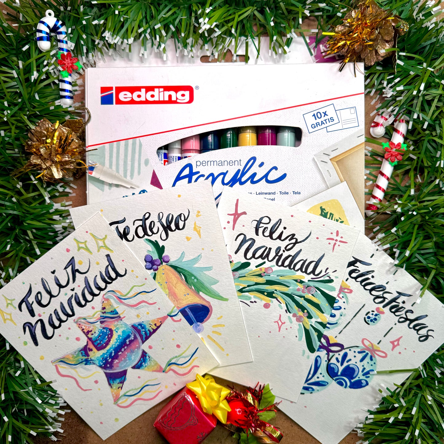 Plumones Acrylicos Edding