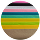 Papel China Belumosa 50x70cm Liso 100 Hojas Multicolor Pack5