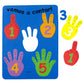 Rompecabezas Evaflex Foamy Vamos A Contar 20x28cm C/11 piezas