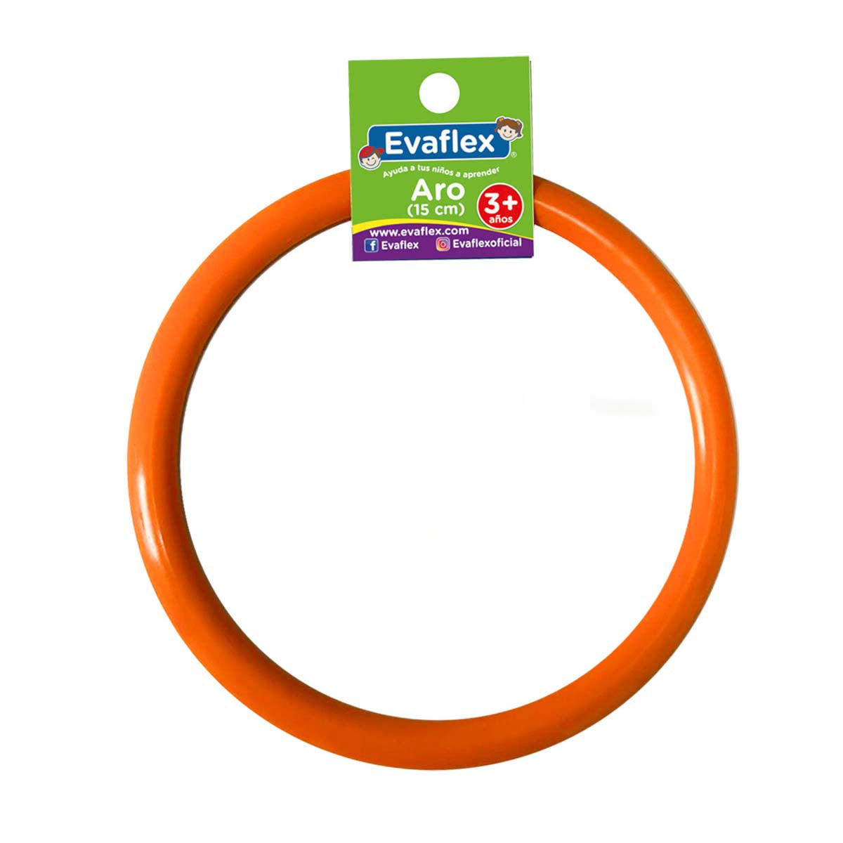 Aros 15cm Juego Evaflex Plastico Coordinacion Motricidad
