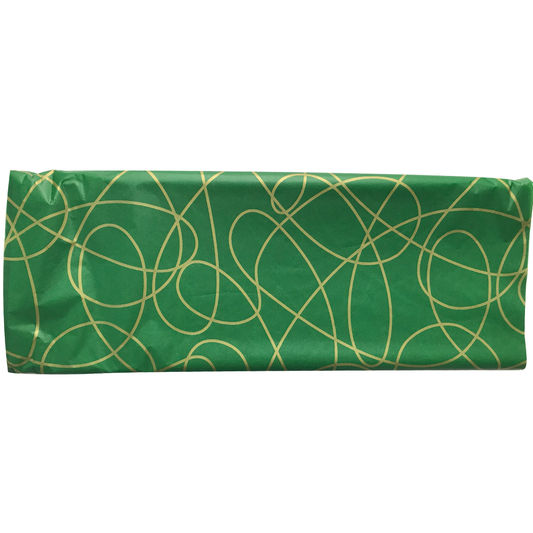 Papel China Pingüino Belumosa Bolsa C/100 Pliegos Filigrana Verde Oro 50*75cm