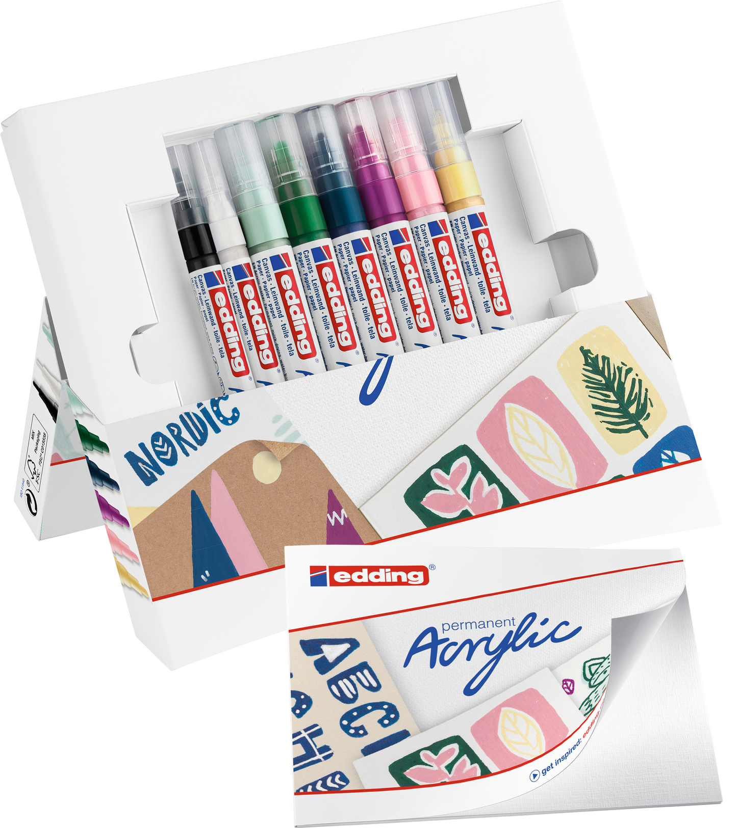 Plumones Acrylicos Edding