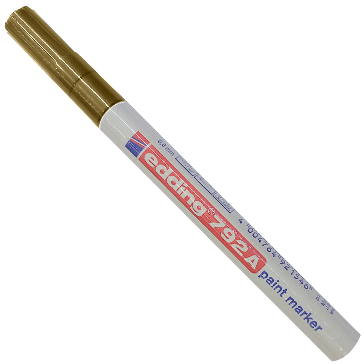Marcador Edding  792A Tinta Opaca Aluminio 0.8mm