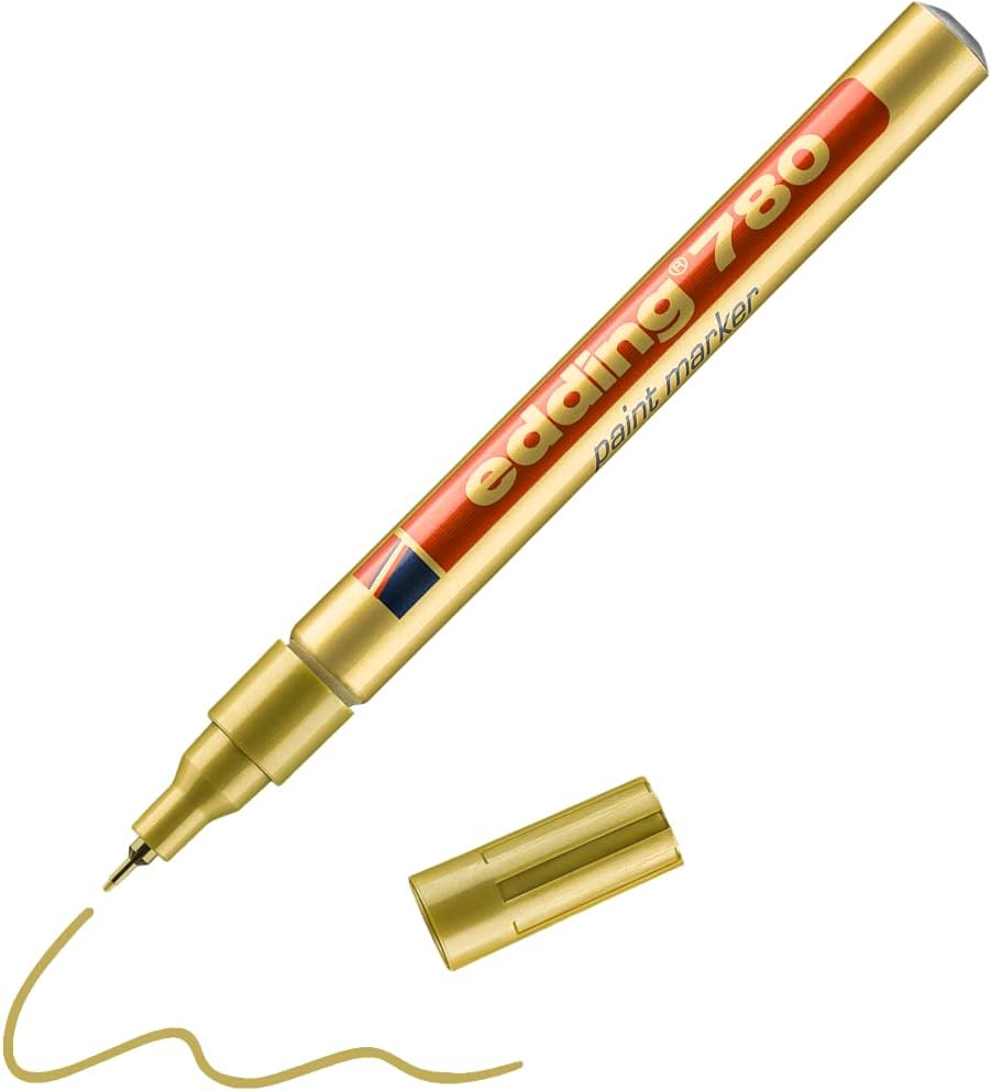 Marcador Edding 780 Tinta Opaca P.conica 0.8mm
