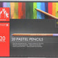 Lapiz De Color Caran D'ache Pastel Profesional Estuche C/20
