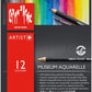 Lapiz Acuarelable Caran D'ache Museum Estuche C/12