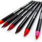 6 Edding 4200 Ceramic Porcelain Marker Brush Tip 1.4mm