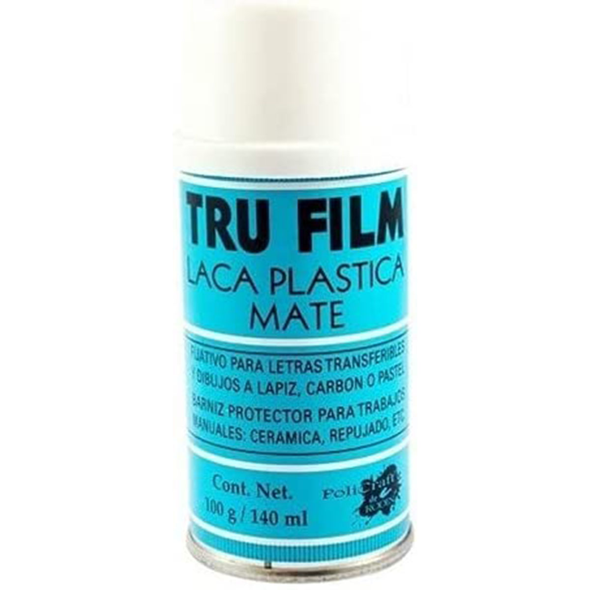 Laca Plastica Mate Tru Film 140ml Spray Serigrafia