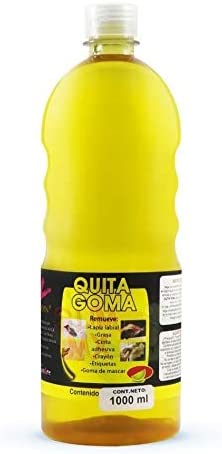 Quita Goma Rodin Removedor Grasa Etiquetas Liquido 1 Litro