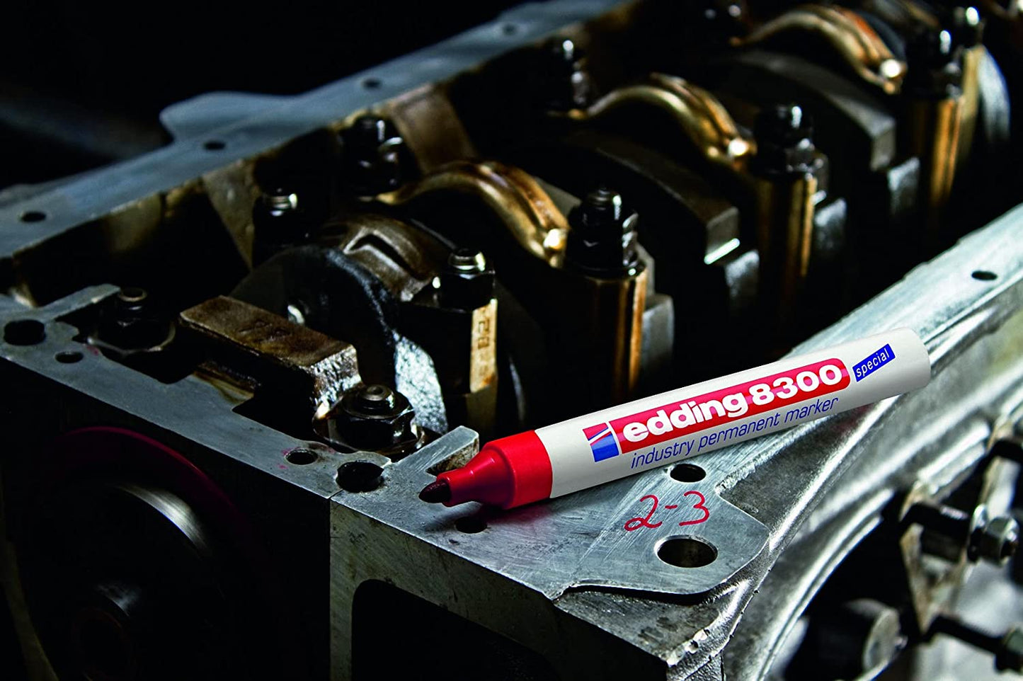 Marcador Edding 8300 Permanente P.conica 1.5-3mm