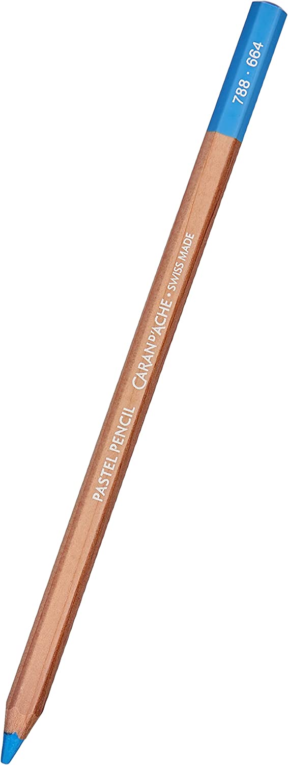 Lapiz Color Caran D'ache Pastel Profesional Caja Madera C/84