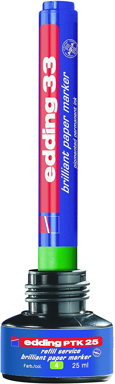 Marcador Edding Permanente Recargable T.brillante 1.5mm