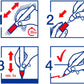 Marcadores Edding 5100 Acrilico Punta Redonda 2-3mm Set C/5