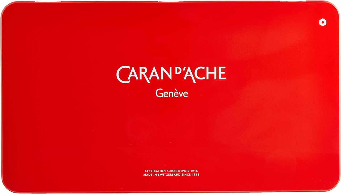 Caran D'ache Pablo Pencil Metal Case Box C/120 Pieces.